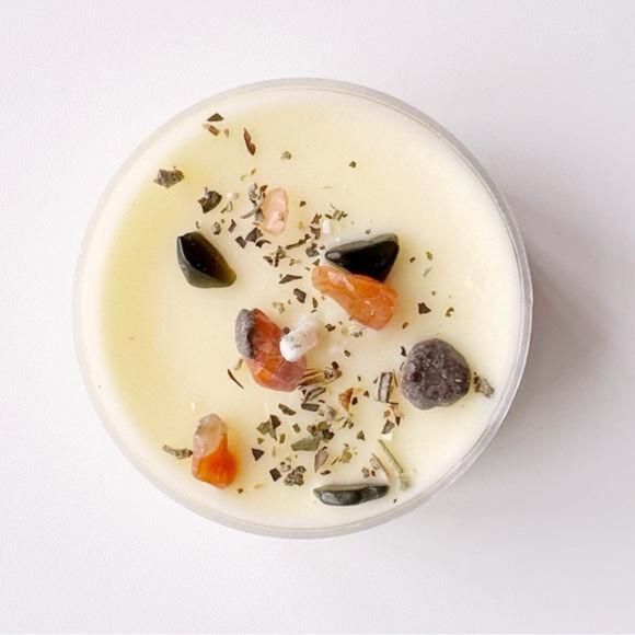 Set of 4 Dragon's Blood Grounding & Protection Spell Candles – Soy Wax - Picture 3 of 3